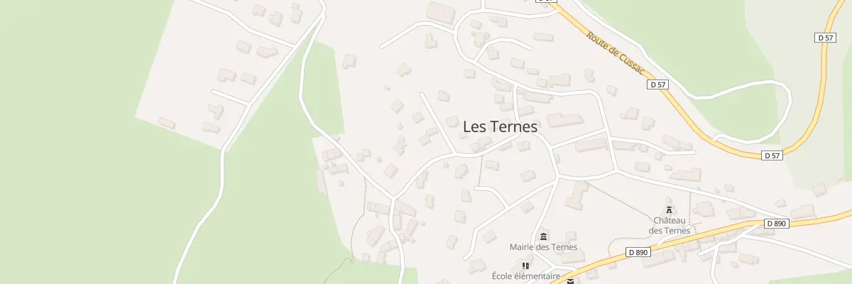 Plan du 6058 Langlade aux Ternes