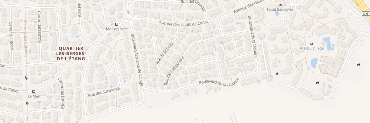 Plan du 8 Rue Del Espigolaire à Canet-en-Roussillon