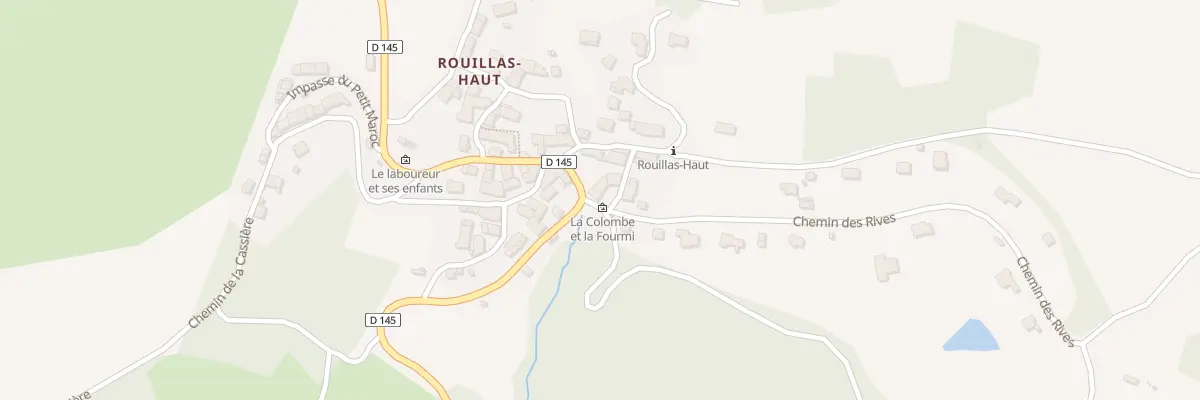 Plan du 1 Chem des Rives Rouillas Haut à Aydat