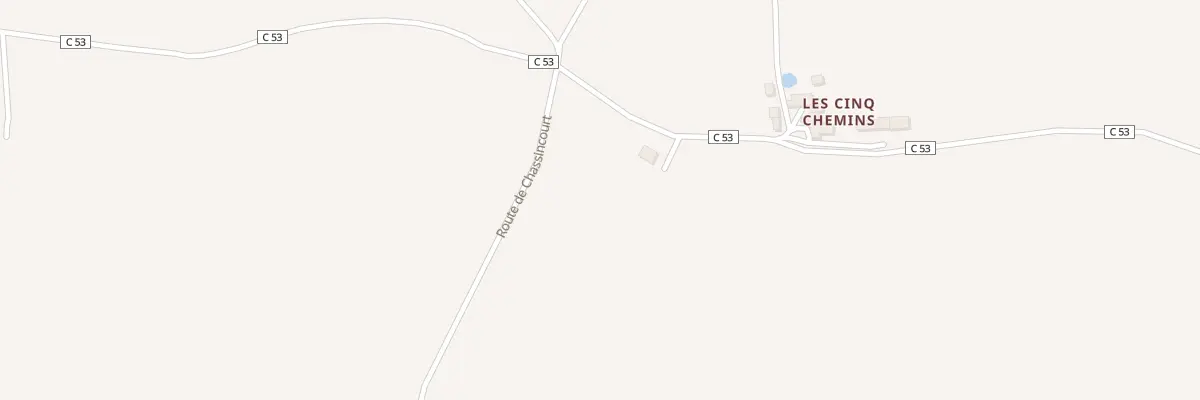 Plan du 5062 Les Cinq Chemins à Saint-Marcel-en-Murat