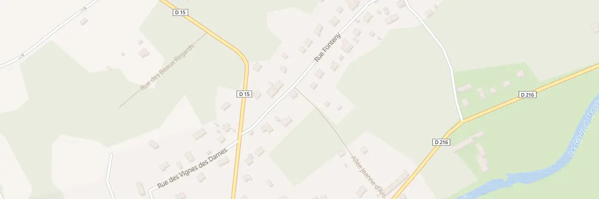 Plan du 5645 Rue Fonteny à Pommeuse