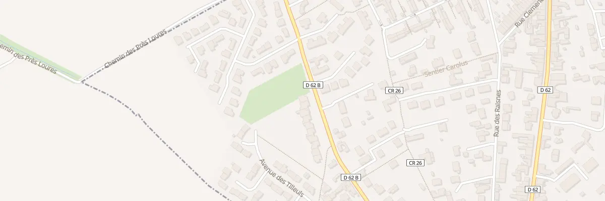 Plan du 65 Rue du Mal Foch à Phalempin