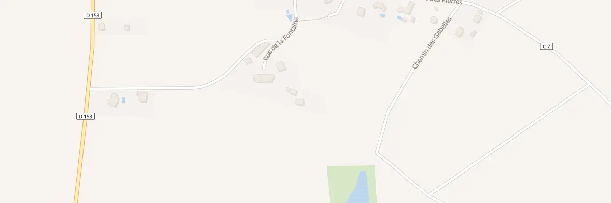 Plan du 18 Rue de la Fontaine à Pougny