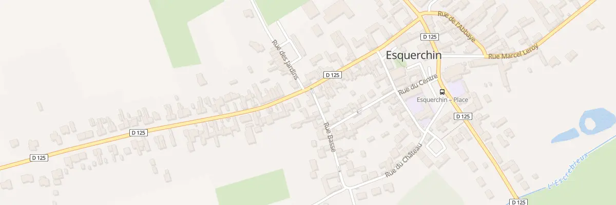 Plan du 195 Rue de Quiery à Esquerchin