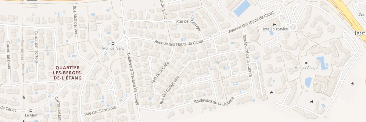 Plan du 13 Rue Del Espigolaire à Canet-en-Roussillon