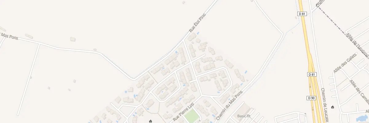Plan du 37 Rue Pierre Loti à Saint-Laurent-de-la-Salanque