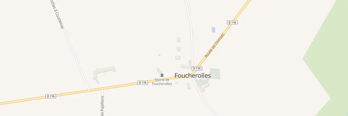 Plan du 3 Rte de Bazoches à Foucherolles