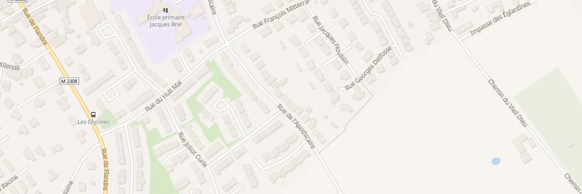 Plan du 135B Rue de l’Apothicaire à Comines