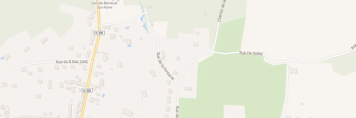 Plan du 23 Rue de Rollet à Berneuil-sur-Aisne