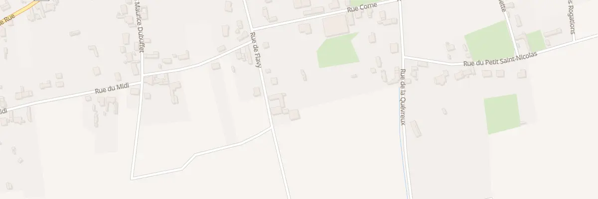 Plan du 7 Rue de Flavy à Esmery-Hallon