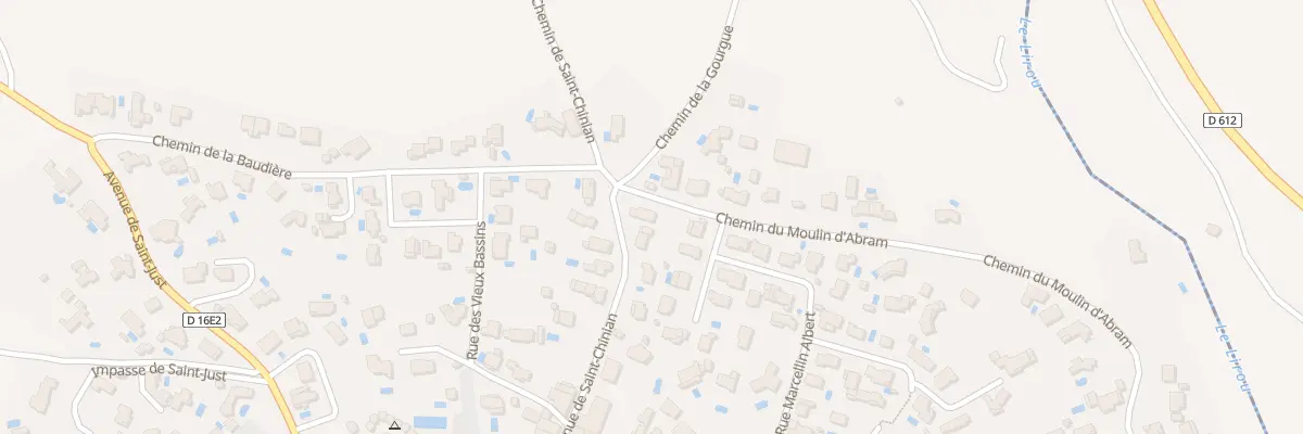 Plan du 15 Che du Moulin d’Abram à Creissan