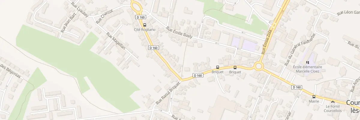 Plan du 38 Rue Raoul Briquet à Courcelles-lès-Lens