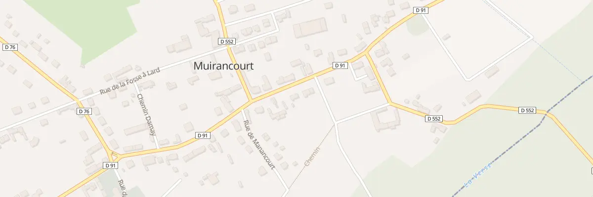 Plan du 88 Rue de Magny à Muirancourt