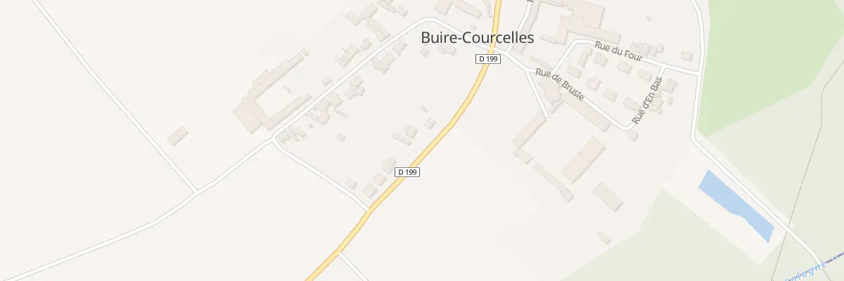 Plan du 4 Rue de Courcelles à Buire-Courcelles