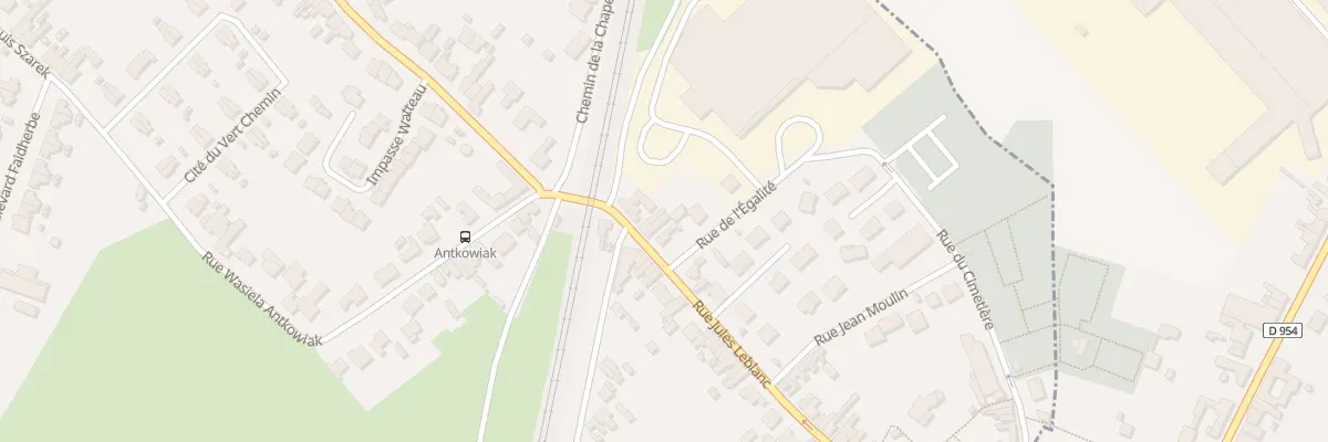 Plan du 54 Rue Jules Leblanc à Libercourt