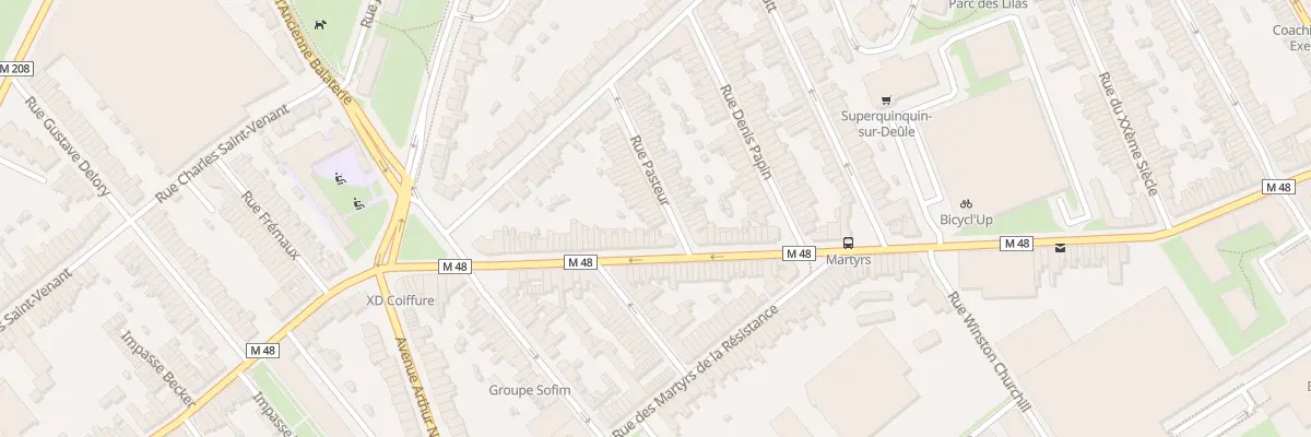Plan du 4 Rue Pasteur Lomme à Lille