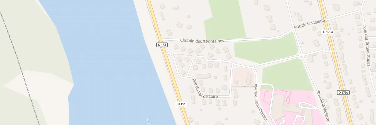 Plan du 1 Av Henri Dunant à La Charité-sur-Loire