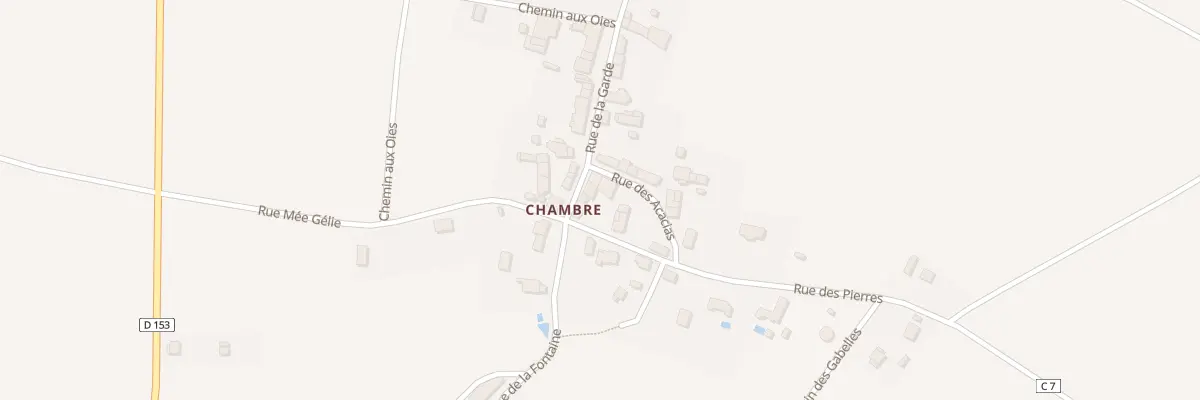 Plan du 2 Rue de la Garde à Pougny