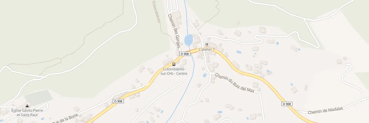 Plan du 5132 Le Martinet à Colombières-sur-Orb