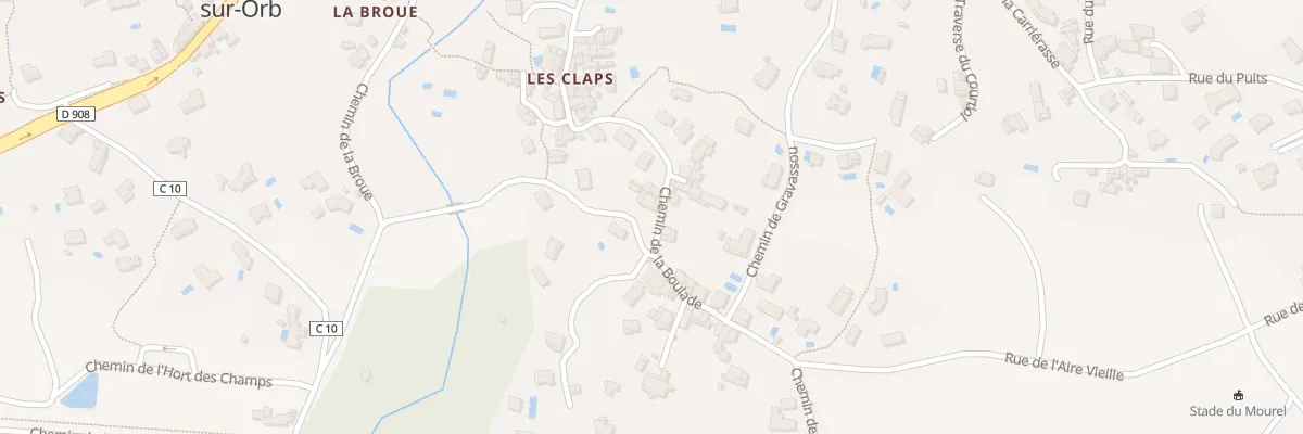 Plan du 5153 L’Aire Vieille à Colombières-sur-Orb