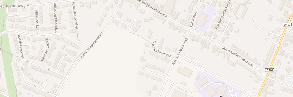 Plan du 7B Rue Paul Facompre à Courcelles-lès-Lens