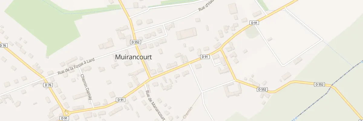 Plan du 107 Rue de Magny à Muirancourt