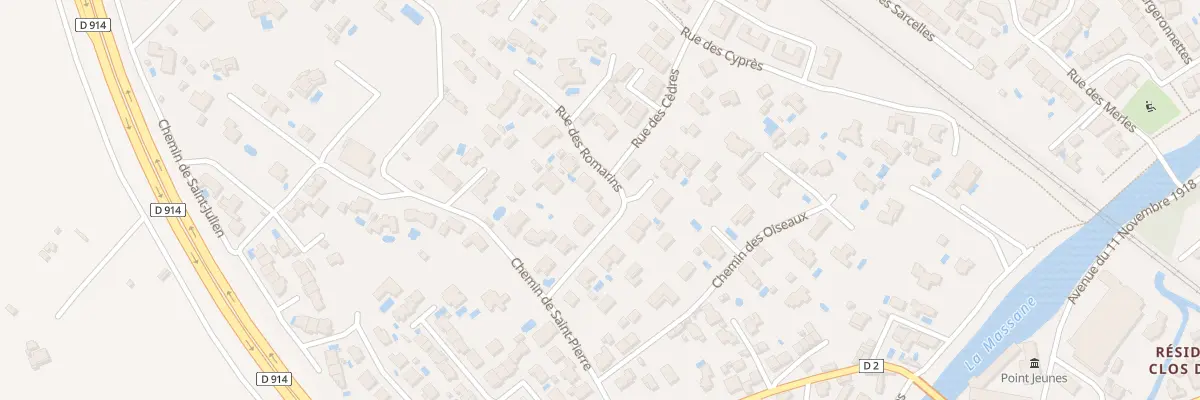 Plan du 7 Rue des Amandiers à Argelès-sur-Mer