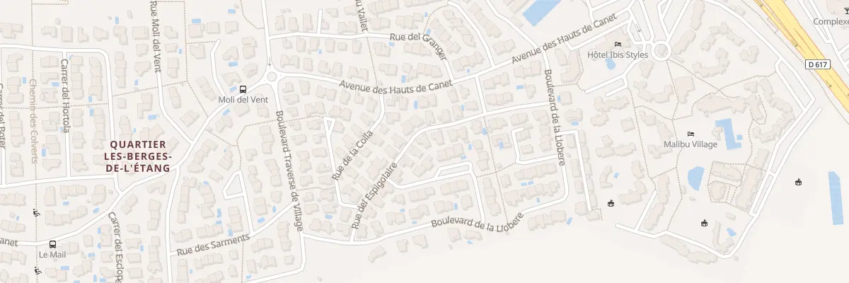 Plan du 14 Rue Del Espigolaire à Canet-en-Roussillon
