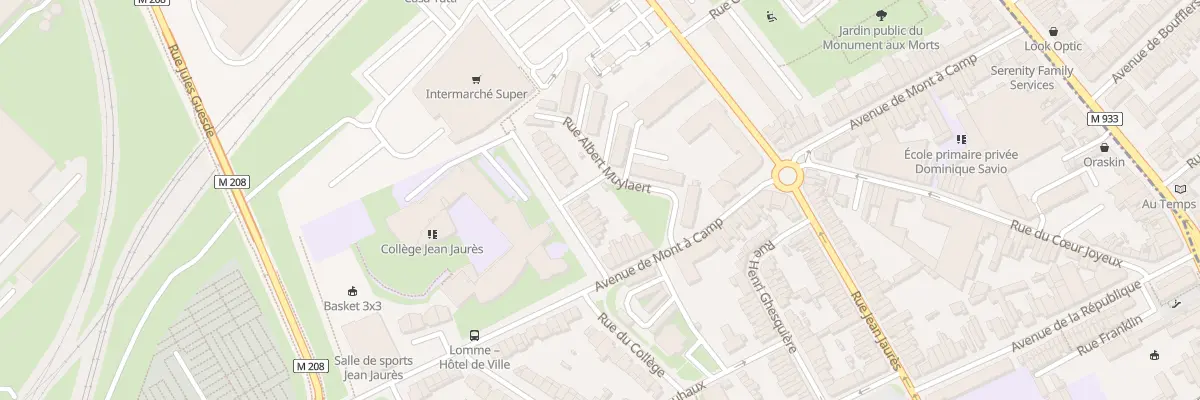 Plan du 10 Rue de la Paix du 8 Mai 1945 à Lille