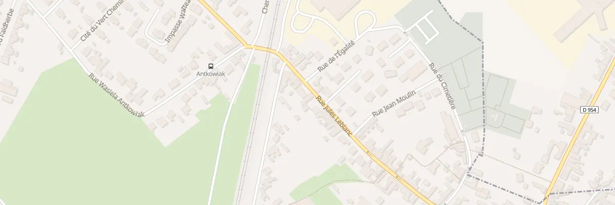 Plan du 63 Rue Jules Leblanc à Libercourt