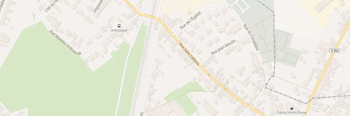 Plan du 61 Rue Jules Leblanc à Libercourt