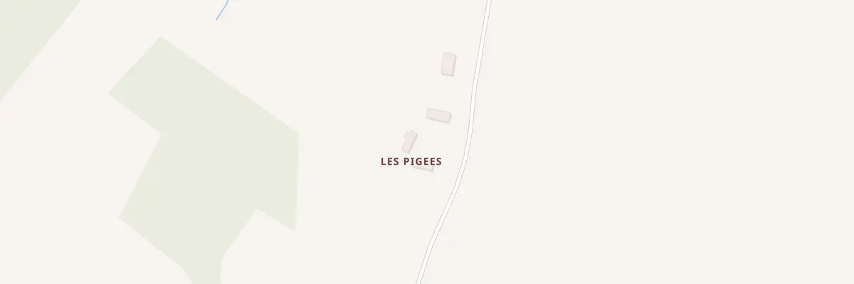 Plan du 421 Che des Loges - Les Pigees à Saint-Privé