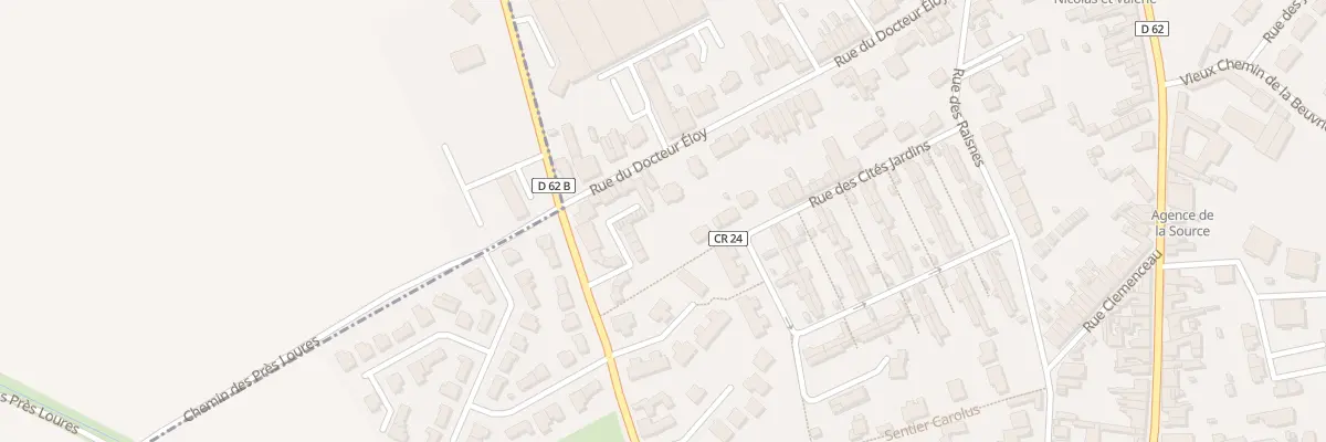 Plan du 39 Rue du Doc Eloy à Phalempin