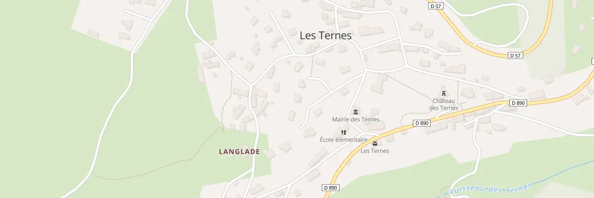 Plan du 6032 Le Bourg aux Ternes