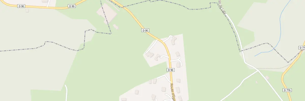 Plan du 13 Rte d’Egaules à Chanat-la-Mouteyre