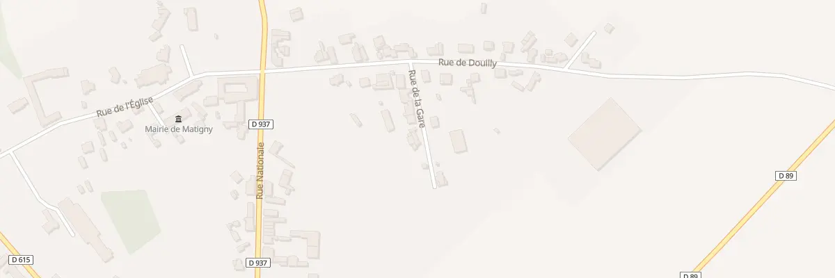 Plan du 10 Rue de la Gare à Matigny