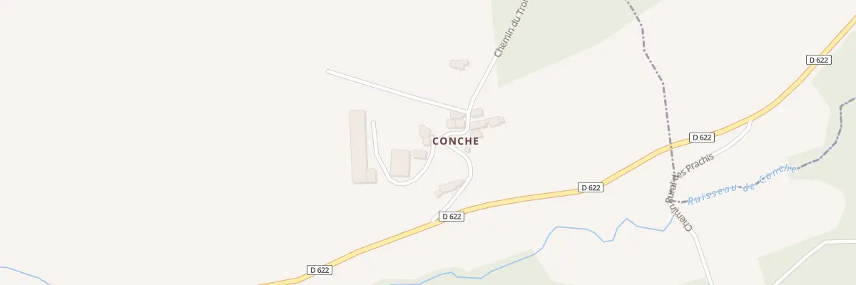 Plan du 5072 Conche à Saint-Diéry