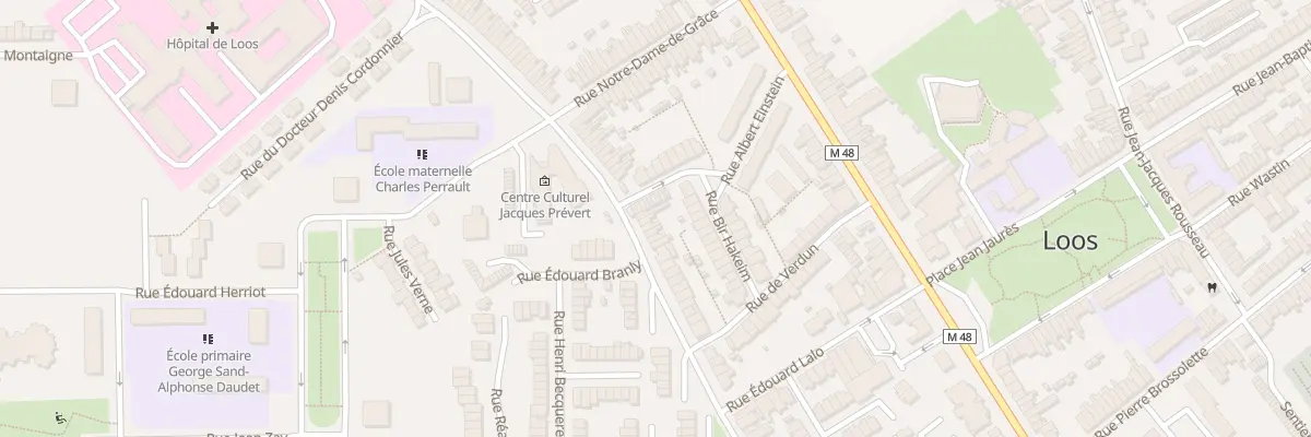 Plan du 105 Rue Henri Barbusse à Loos