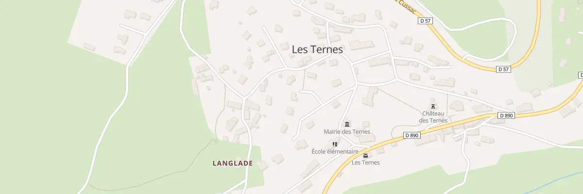 Plan du 6017 Le Bourg aux Ternes