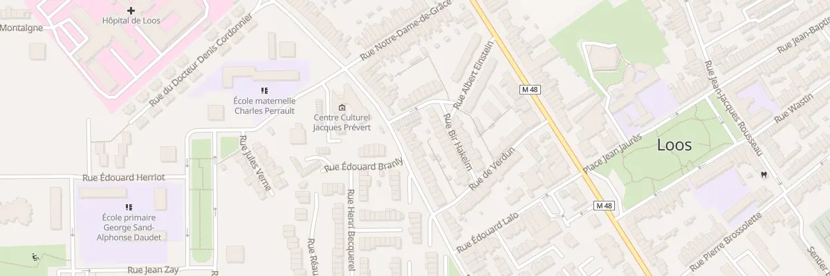 Plan du 109 Rue Henri Barbusse à Loos
