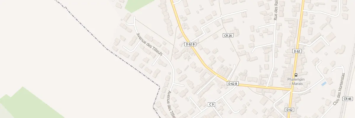 Plan du 41 Rue du Mal Foch à Phalempin