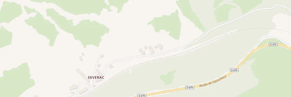 Plan du 5005 Severac à Neussargues-Moissac