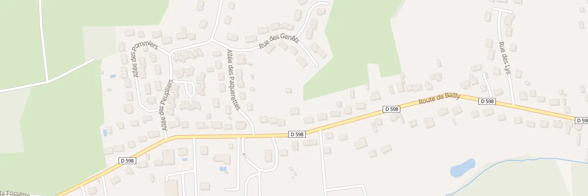 Plan du 612 Rte de Bailly à Carlepont