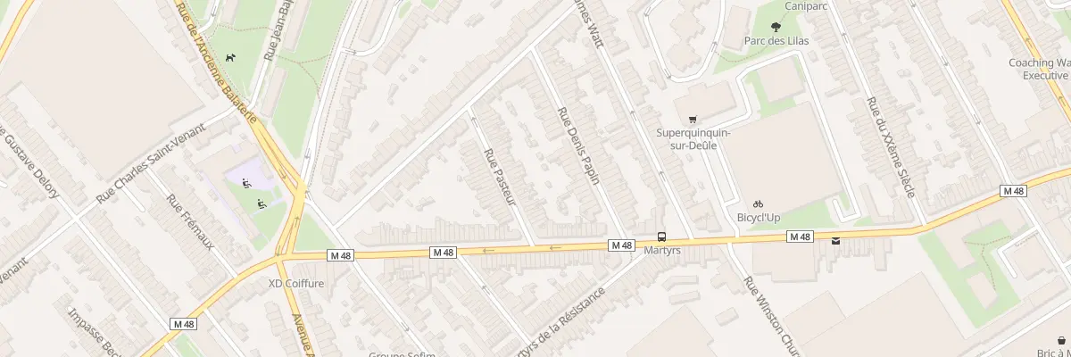 Plan du 19 Rue Pasteur Lomme à Lille