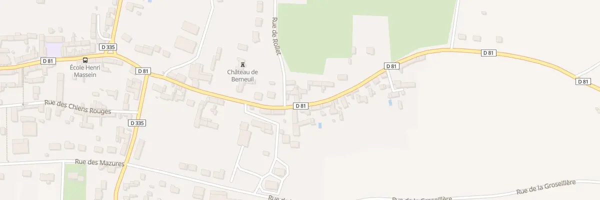 Plan du 15 Rue Raymond Faroux à Berneuil-sur-Aisne