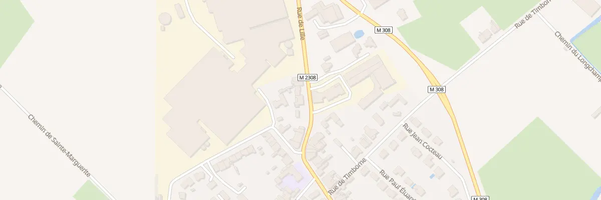 Plan du 50 Rue de Lille à Comines