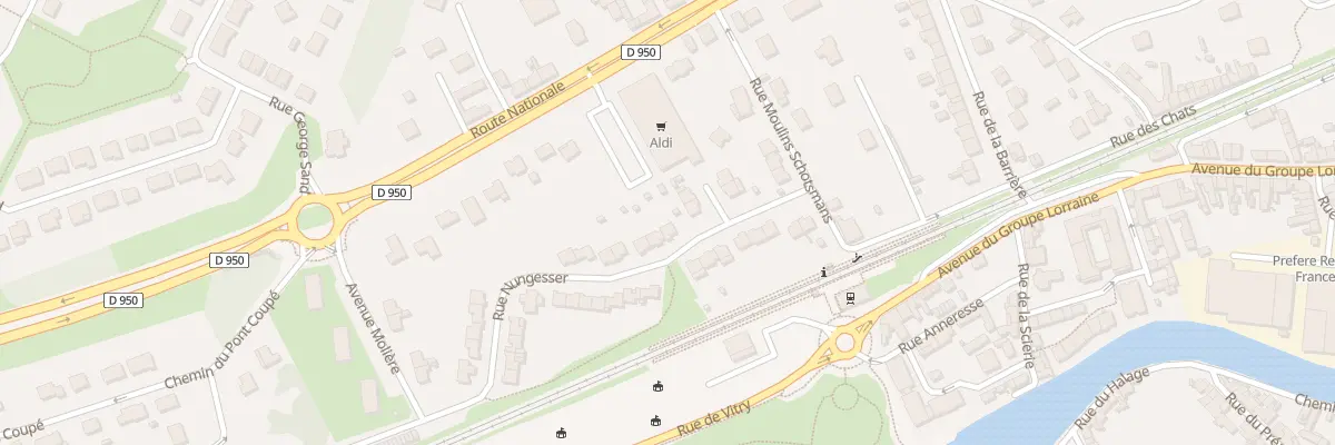 Plan du 10 Rue Nungesser à Brebières