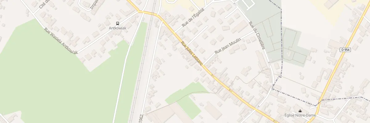 Plan du 53 Rue Jules Leblanc à Libercourt