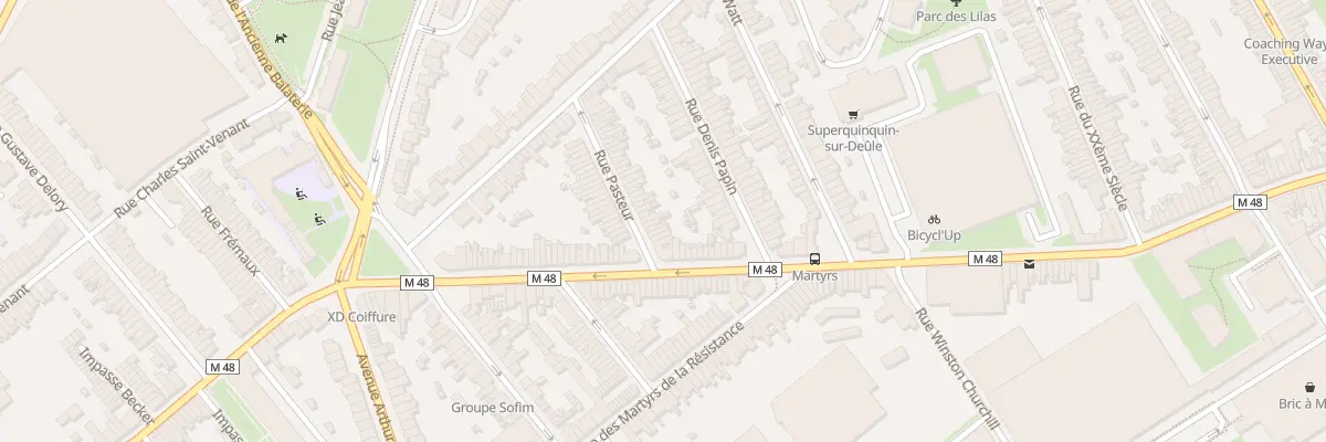 Plan du 7 Rue Pasteur Lomme à Lille