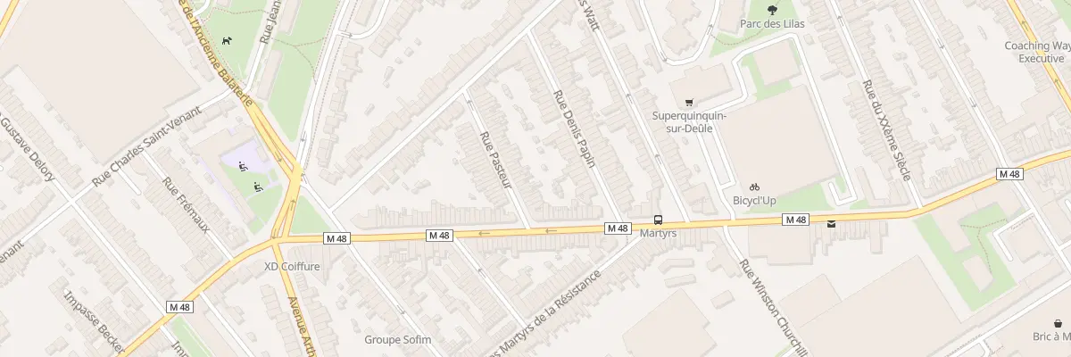 Plan du 11 Rue Pasteur Lomme à Lille